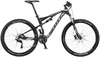 Велосипед SCOTT Spark 750 (черно-зеленый)