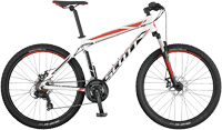 Велосипед SCOTT Aspect 670 (бело-черно-красный)