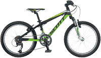 Велосипед SCOTT Scale JR 20 (черно-зеленый)